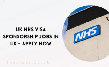 UK NHS Visa Sponsorship Jobs in UK