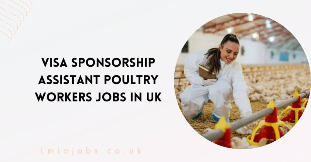 Visa Sponsorship Assistant Poultry Workers Jobs in UK