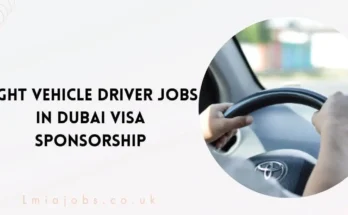 Light Vehicle Driver Jobs in Dubai