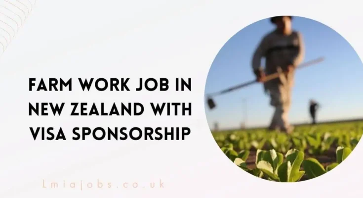 Farm Work Job in New Zealand