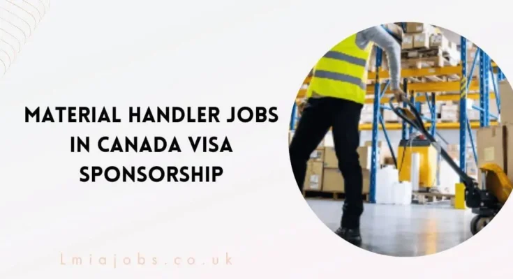 Material Handler Jobs in Canada