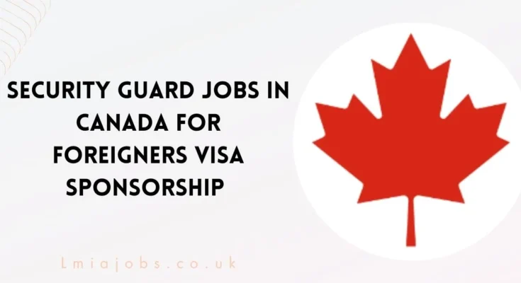 Security Guard Jobs in Canada