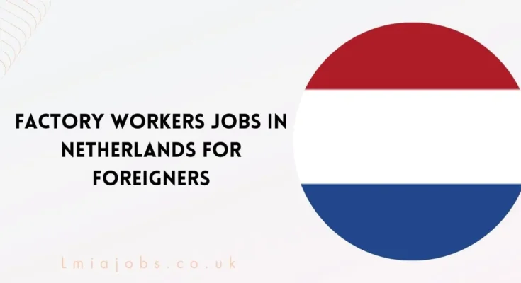 Factory Workers Jobs in Netherlands