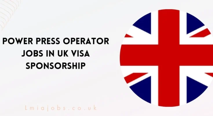 Power Press Operator Jobs in UK