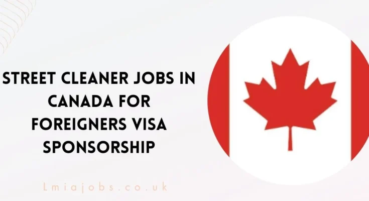 Street Cleaner Jobs in Canada