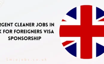 Urgent Cleaner Jobs in UK