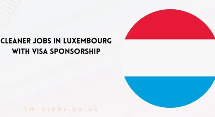 Cleaner Jobs in Luxembourg