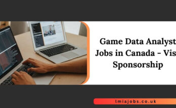 Game Data Analyst Jobs in Canada - Visa Sponsorship