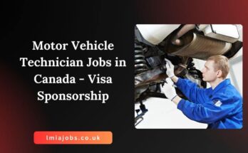 Motor Vehicle Technician Jobs in Canada - Visa Sponsorship