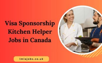 Visa Sponsorship Kitchen Helper Jobs in Canada