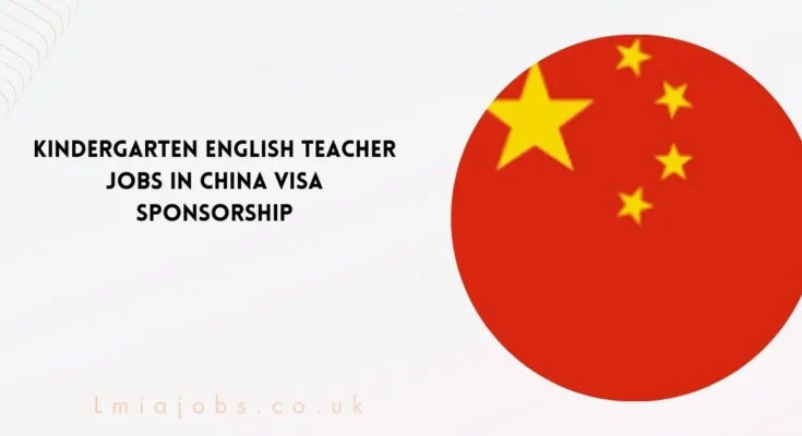 Kindergarten English Teacher Jobs in China