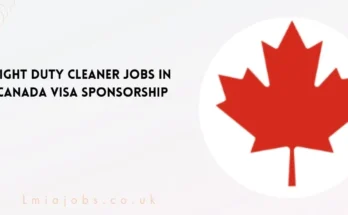 Light Duty Cleaner Jobs in Canada