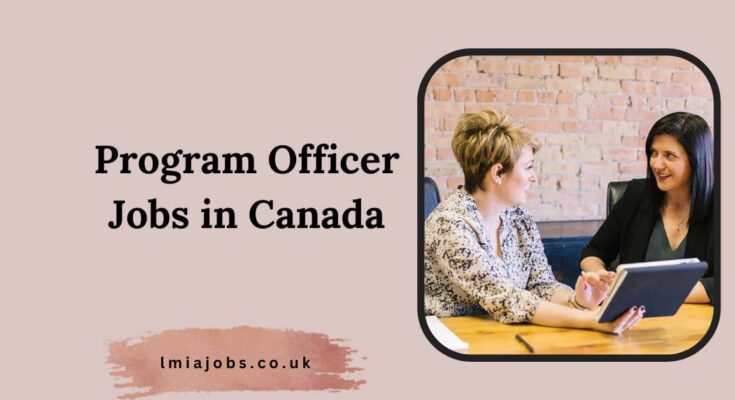 Program Officer Jobs in Canada