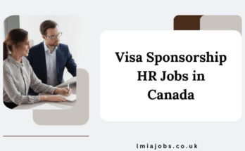 Visa Sponsorship HR Jobs in Canada