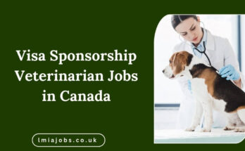 Visa Sponsorship Veterinarian Jobs in Canada