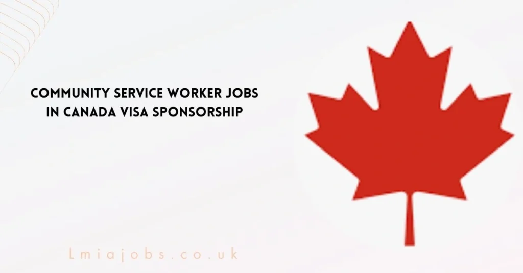 Community Service Worker Jobs in Canada