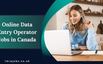 Online Data Entry Operator Jobs in Canada