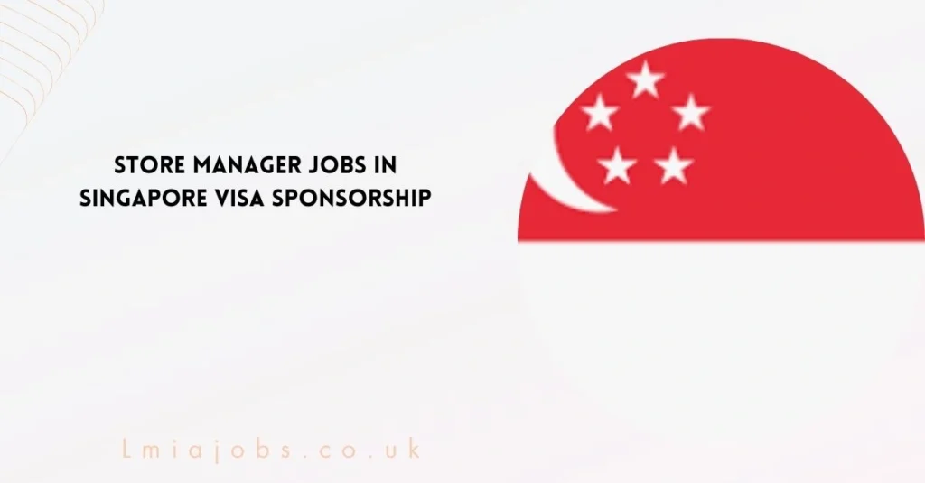Store Manager Jobs in Singapore