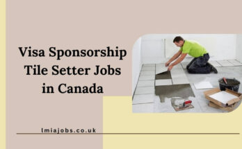 Visa Sponsorship Tile Setter Jobs in Canada