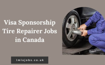 Visa Sponsorship Tire Repairer Jobs in Canada