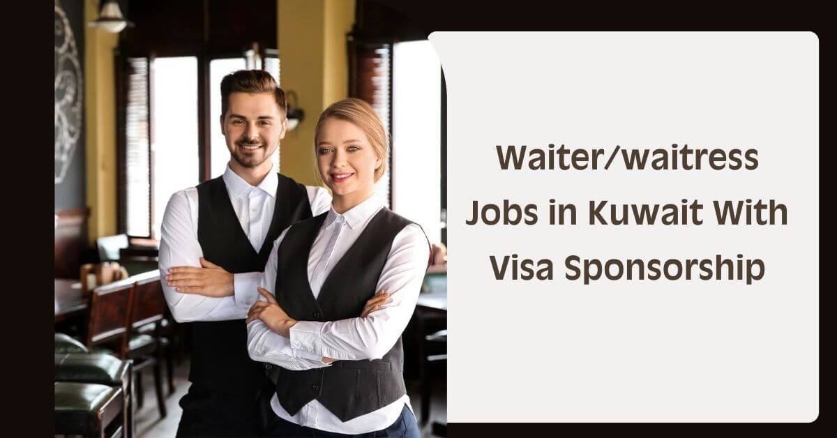 Waiter/waitress Jobs in Kuwait
