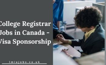 College Registrar Jobs in Canada - Visa Sponsorship