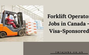 Forklift Operator Jobs in Canada - Visa-Sponsored