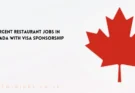 Urgent Restaurant Jobs in Canada