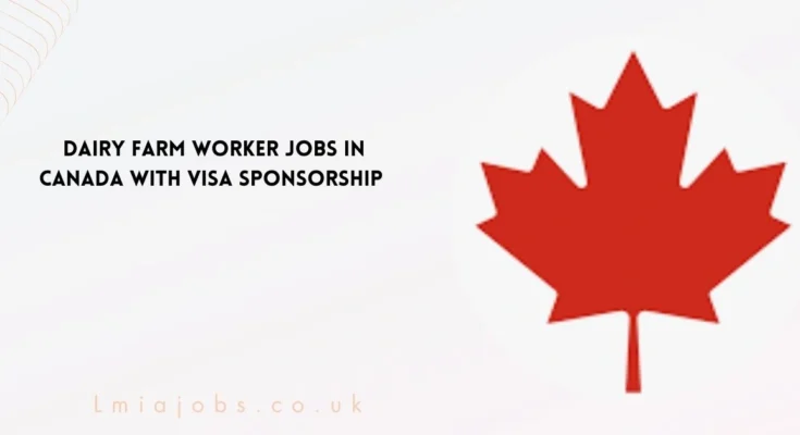 Dairy Farm Worker Jobs in Canada