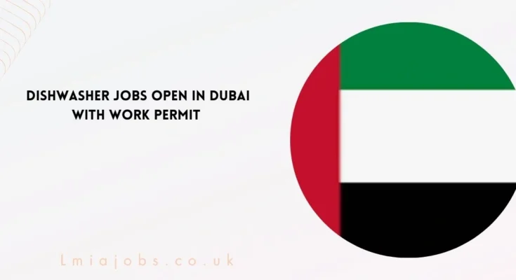 Dishwasher Jobs Open in Dubai