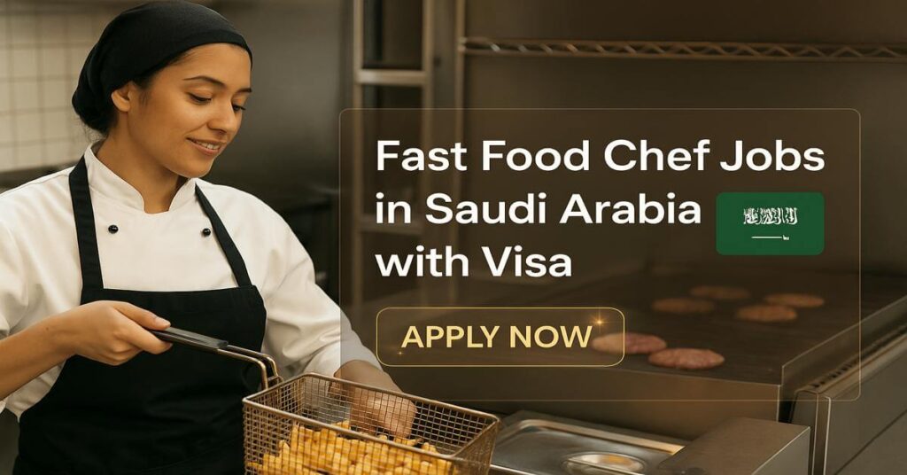 Fast Food Chef Jobs in Saudi Arabia with Visa
