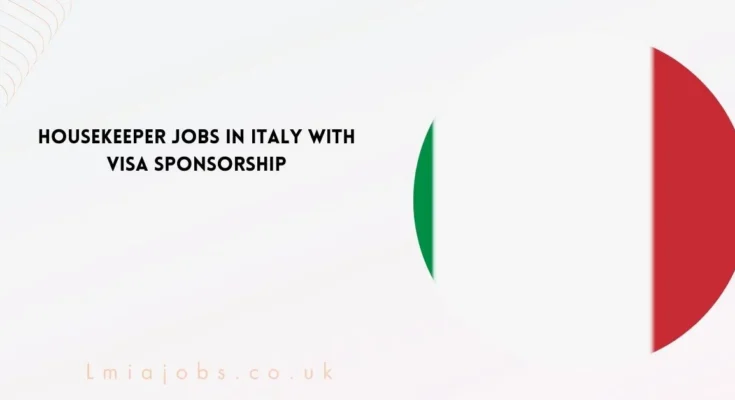 Housekeeper Jobs in Italy