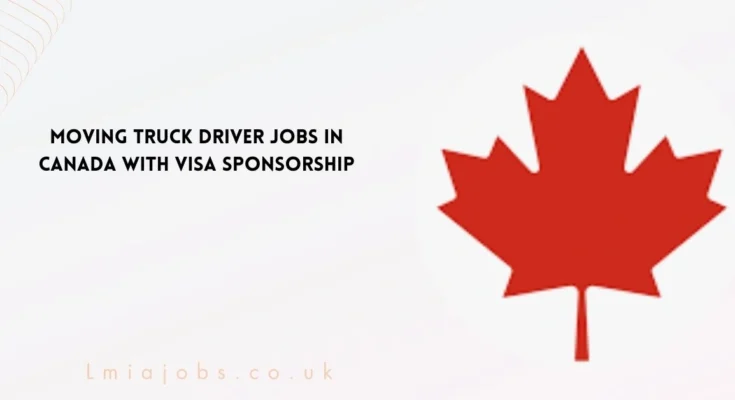 Moving Truck Driver Jobs in Canada