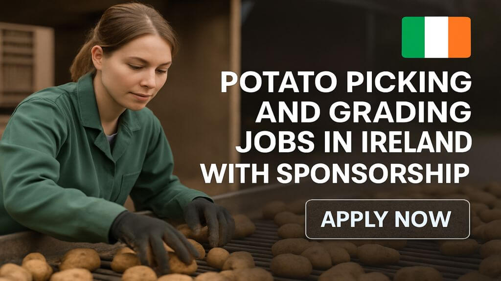 Potato Picking and Grading Jobs in Ireland with Sponsorship