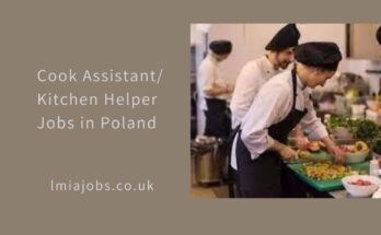 Cook Assistant Kitchen Helper Jobs in Poland