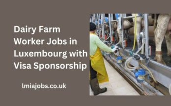 Dairy Farm Worker Jobs in Luxembourg with Visa Sponsorship