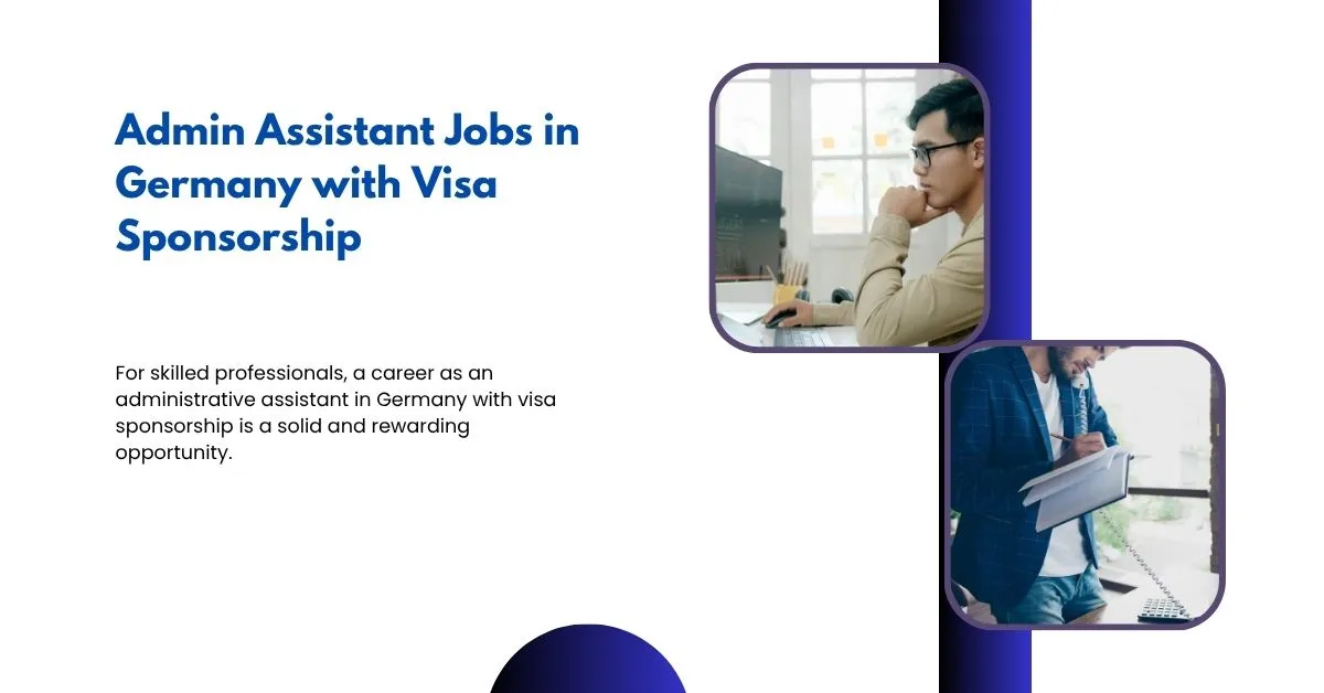 Admin Assistant Jobs in Germany