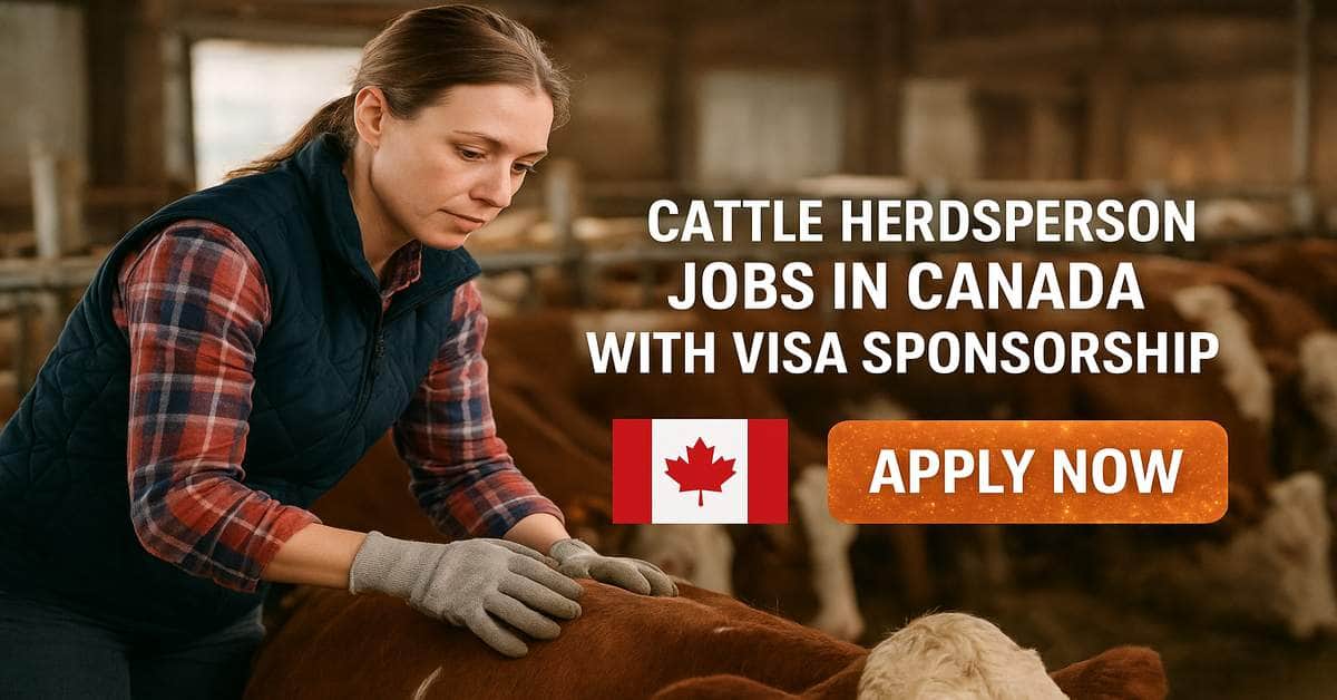 Cattle Herdsperson Jobs in Canada With Visa Sponsorship