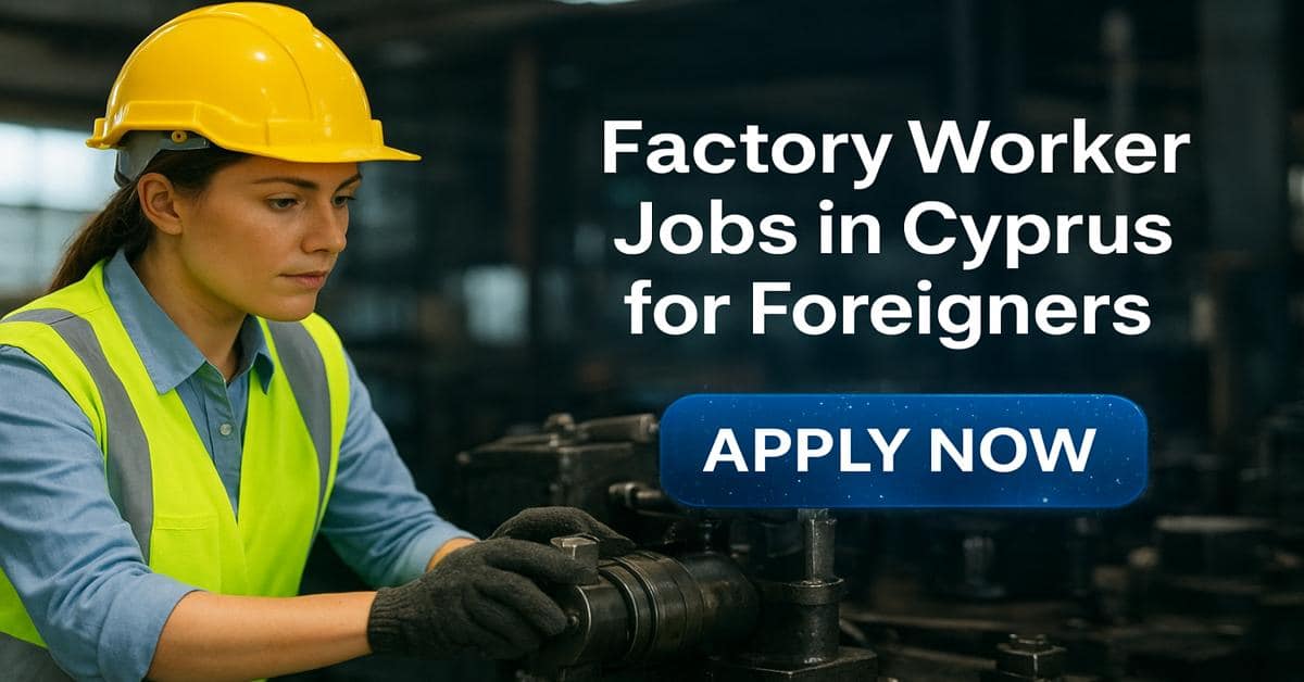 Factory Worker Jobs in Cyprus for Foreigners