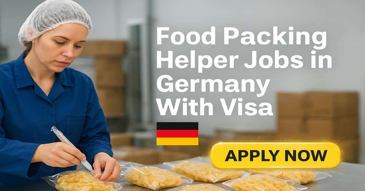 Food Packing Helper Jobs in Germany With Visa