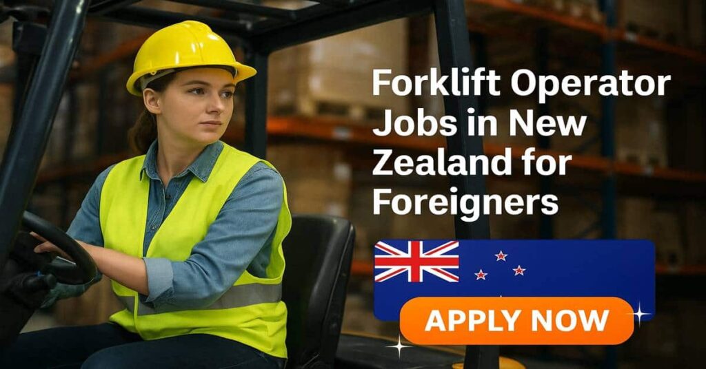 Forklift Operator Jobs in New Zealand for Foreigners