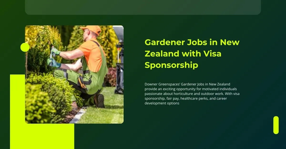 Gardener Jobs in New Zealand