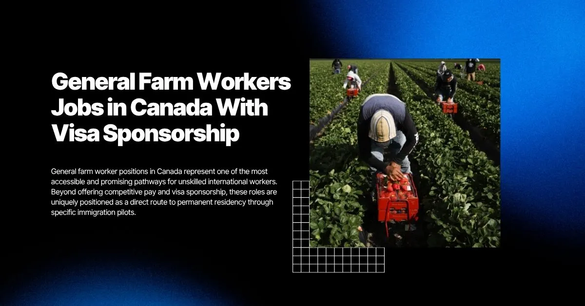 General Farm Workers Jobs in Canada