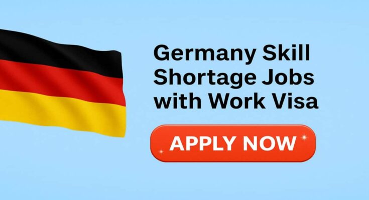 Germany Skill Shortage Jobs with Work Visa