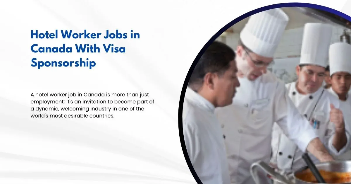 Hotel Worker Jobs in Canada