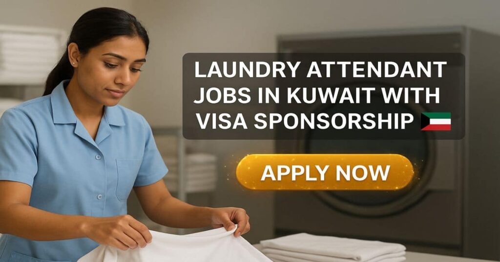 Laundry Attendant Jobs in Kuwait with Visa Sponsorship