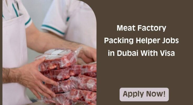 Meat Factory Packing Helper Jobs in Dubai With Visa