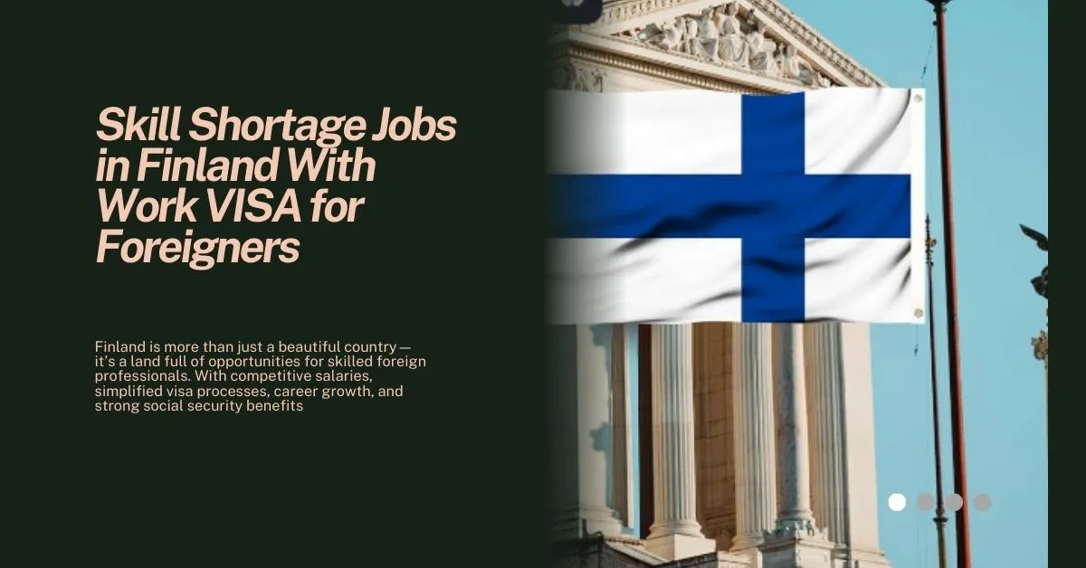 Skill Shortage Jobs in Finland 