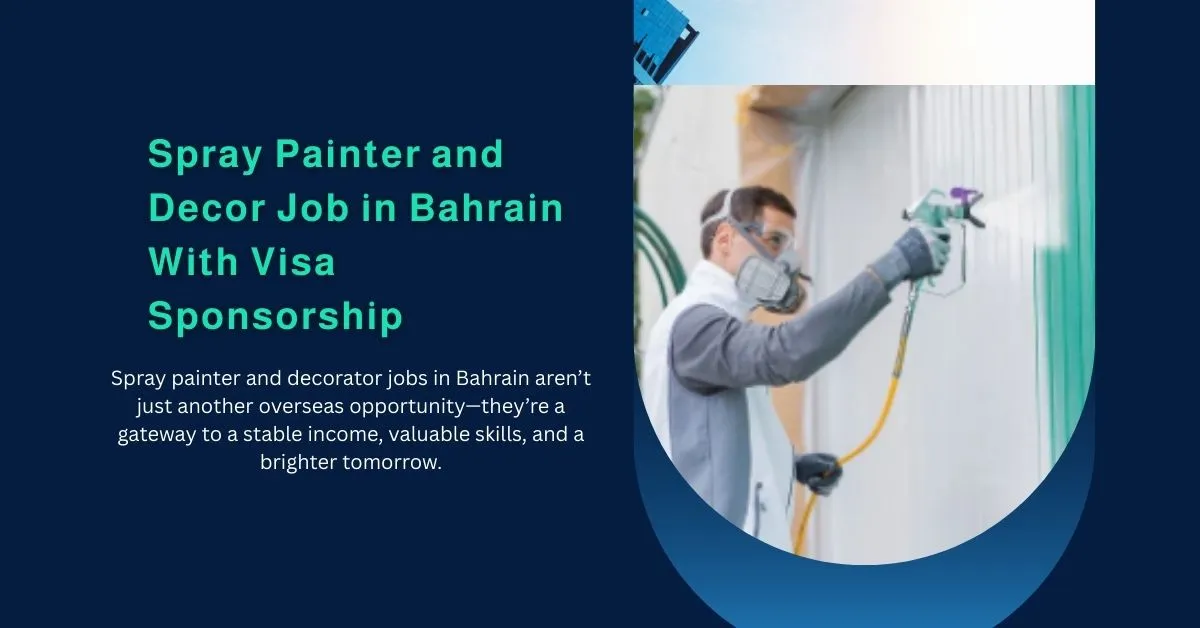 Spray Painter and Decor Job in Bahrain