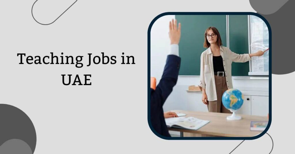 Teaching Jobs in UAE